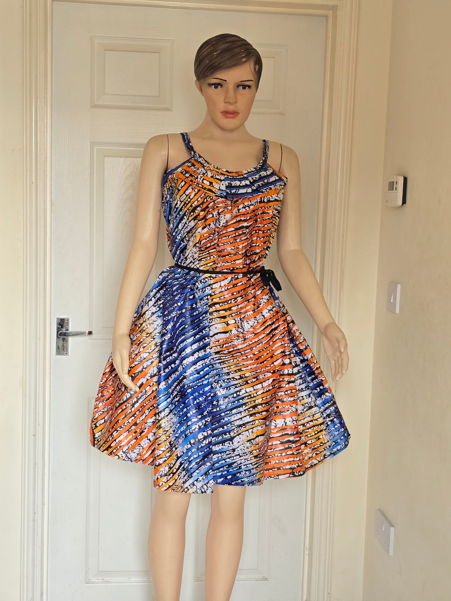 Women’s kampala Flare Gown – Free Size African Dress, Elegant Party & Occasion Wear”