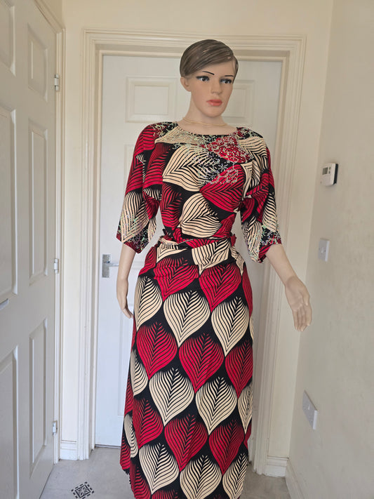 Elegant Iro and Buba with Touch of Bling – African Traditional Wear