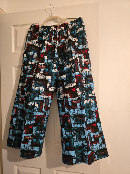 ready to wear ankara trouser with linning