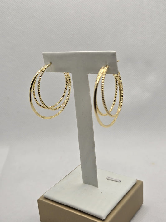 Elegant Gold Plated Earrings – Timeless Everyday Jewelry for Women