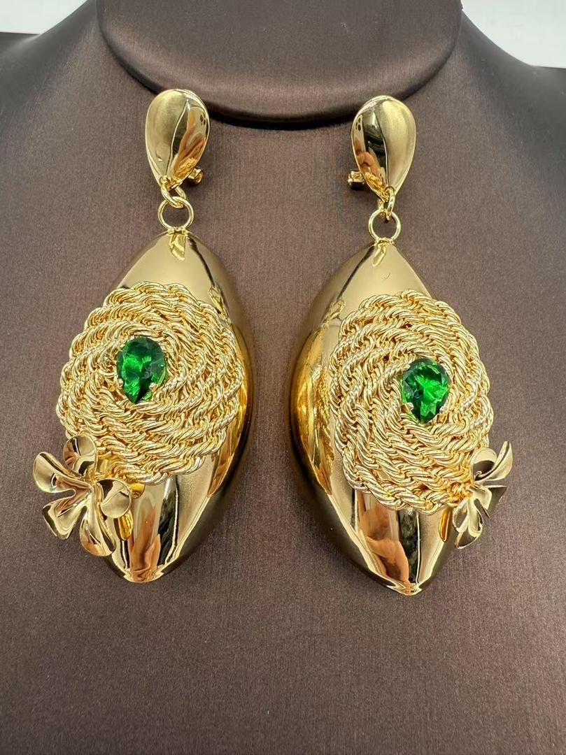 Gold Plated Earrings for Women – Elegant Fashion Jewelry, Hypoallergenic & Stylish