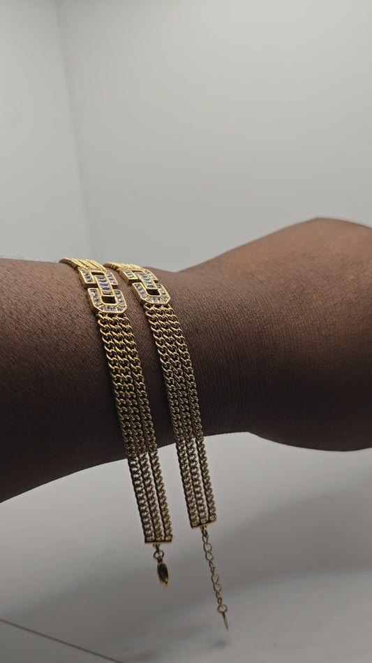 Gold Plated Bracelet – Elegant Women’s Fashion Jewelry for Everyday & Special Occasions”
