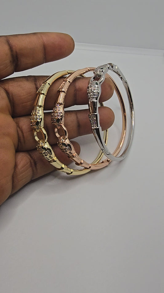 Gold Plated 3-Piece Bracelet Set – Elegant Women’s Jewelry, Everyday & Party Wear