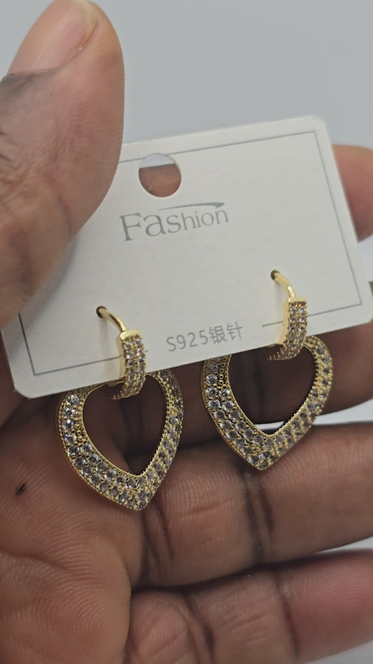 gold plated earring