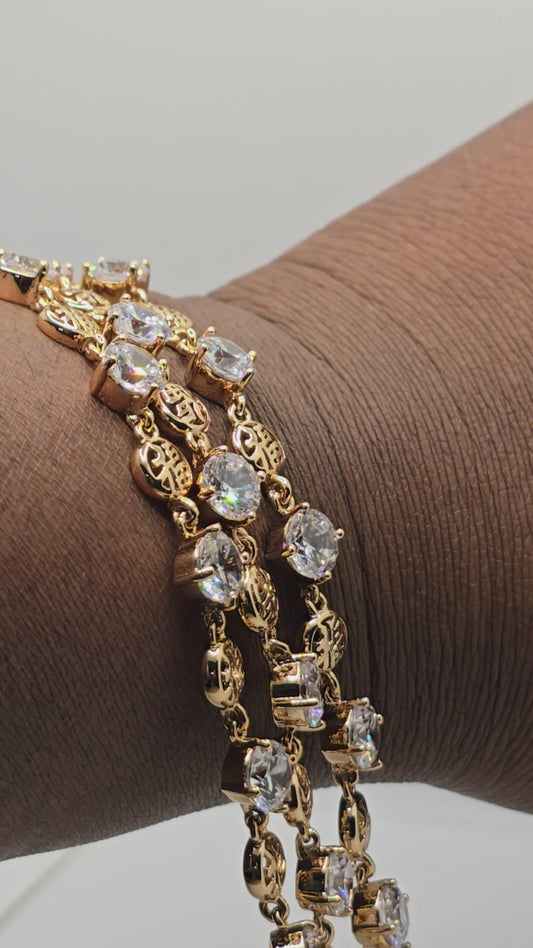 Gold Plated Bracelet – Elegant Women’s Fashion Jewelry for Everyday & Special Occasions