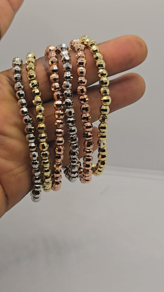 Gold Plated 6-Piece Bracelet Set – Elegant Layered Jewelry for Women