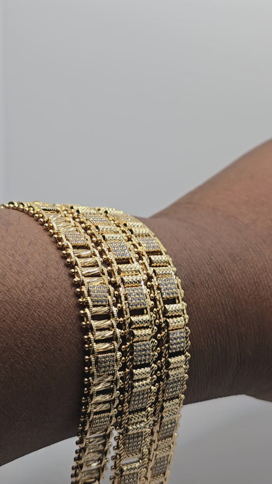 Gold Plated Bracelet – Elegant Women’s Fashion Jewelry for Everyday & Special Occasions”