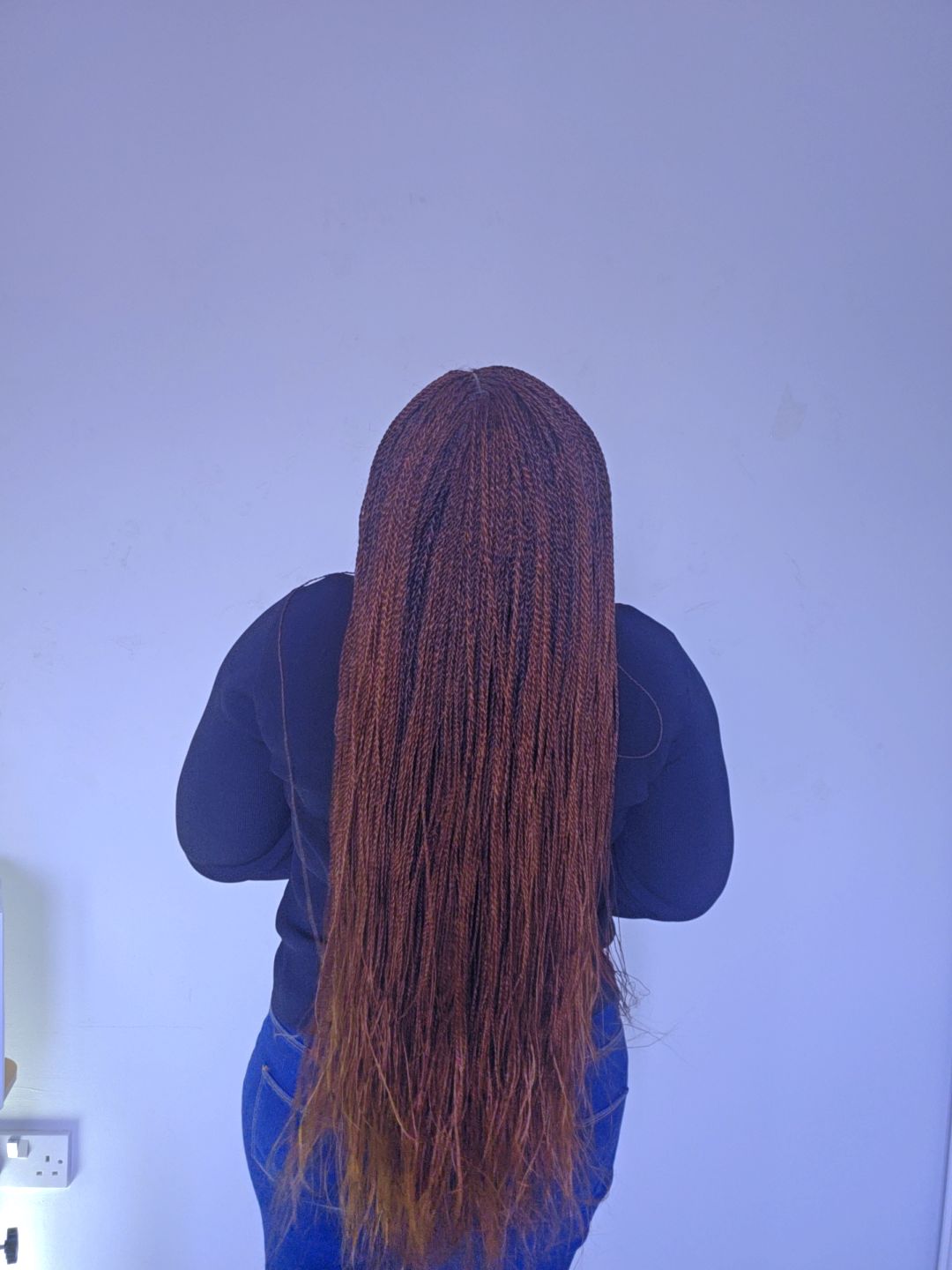 Full Lace Twisting Braided Wig with Baby Hair – Natural Look Protective Hairstyle for Women”